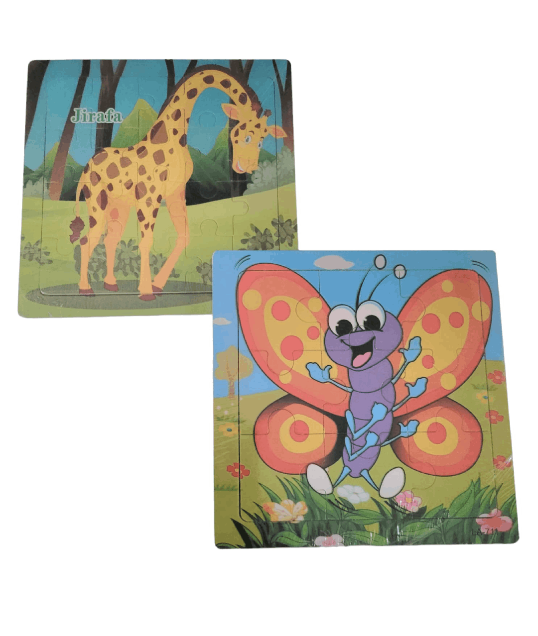 Set 4 Puzzles de Madera 15cm x 15cm - Imagen 3