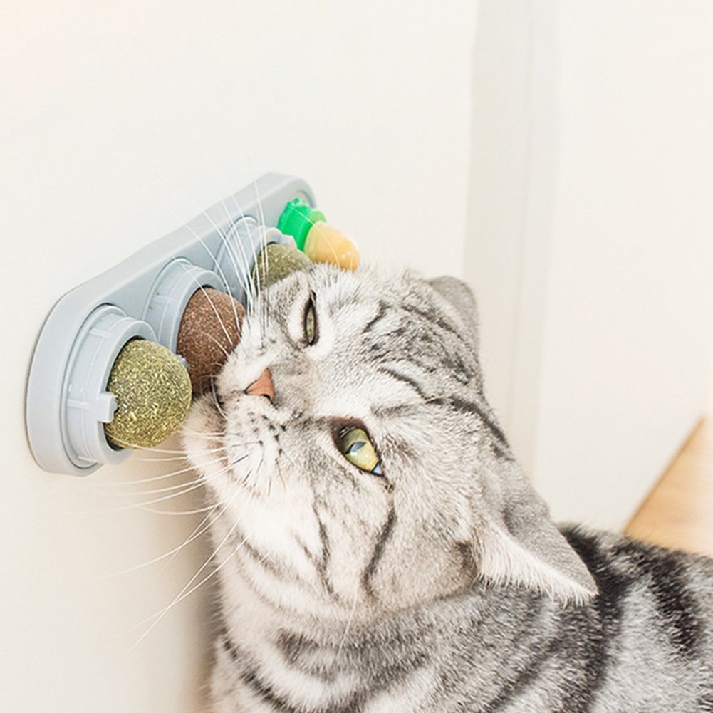 Golosina Yerba Gatera Para Gato 3+1 Spin Ball - Imagen 2