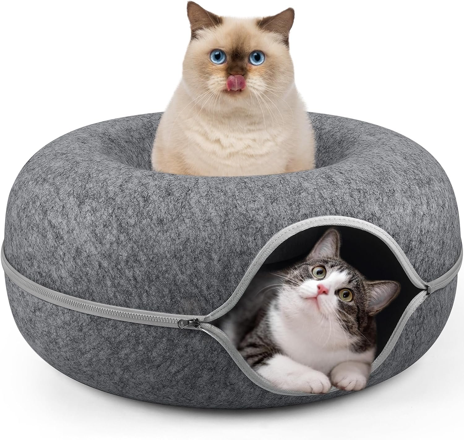 Cama Tunel Para Gato En Forma De Dona