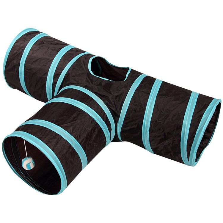 Túnel Para Gato Plegable En Forma de T - Imagen 6