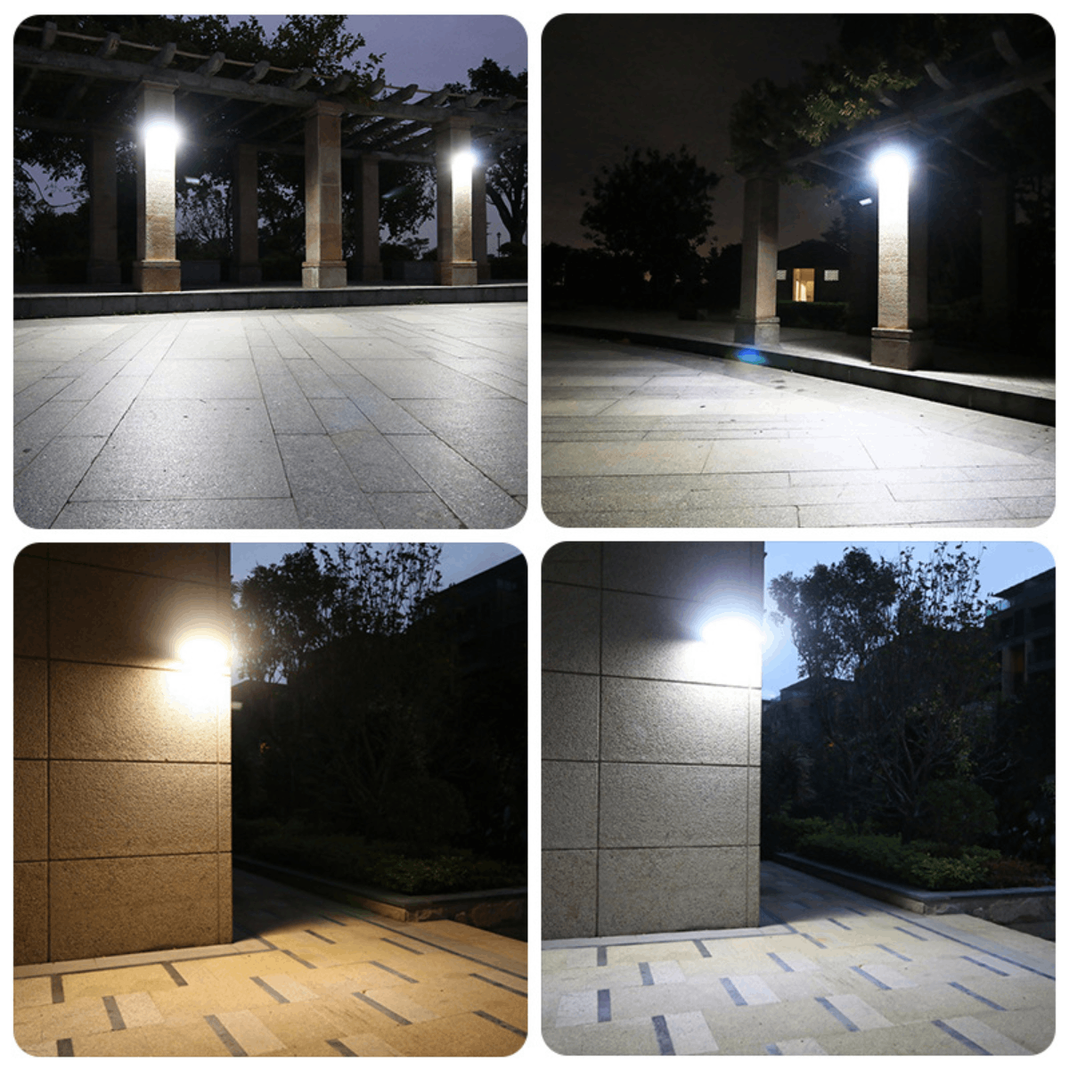 Foco Solar Exterior 80W Con Panel Integrado y Sensor y Carga USB - Imagen 4