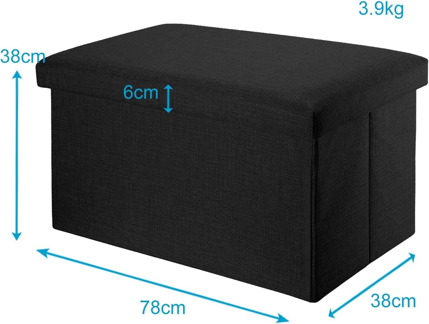 Puff Plegable Con Baúl - Imagen 4