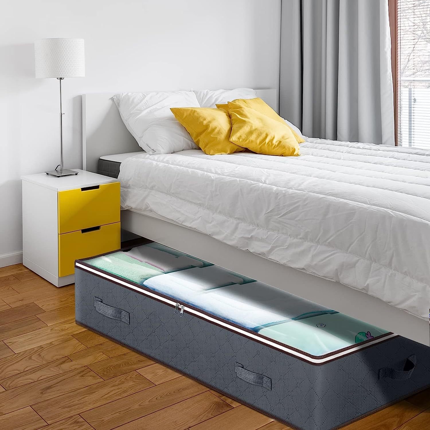 Organizador De Ropa Bajo Cama - 90 Litros - Imagen 2
