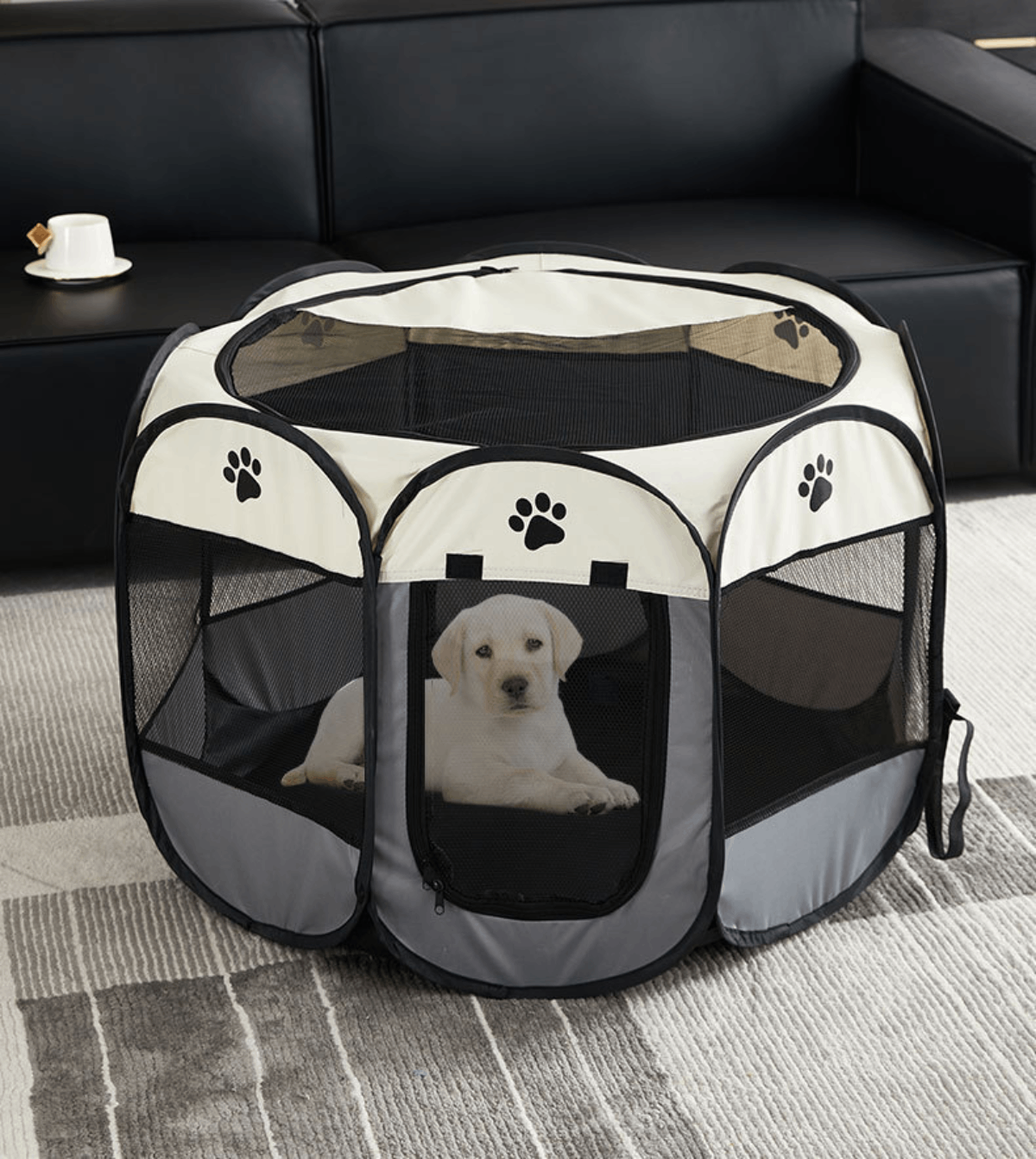 Corral Plegable Para Mascota Talle L - Imagen 2