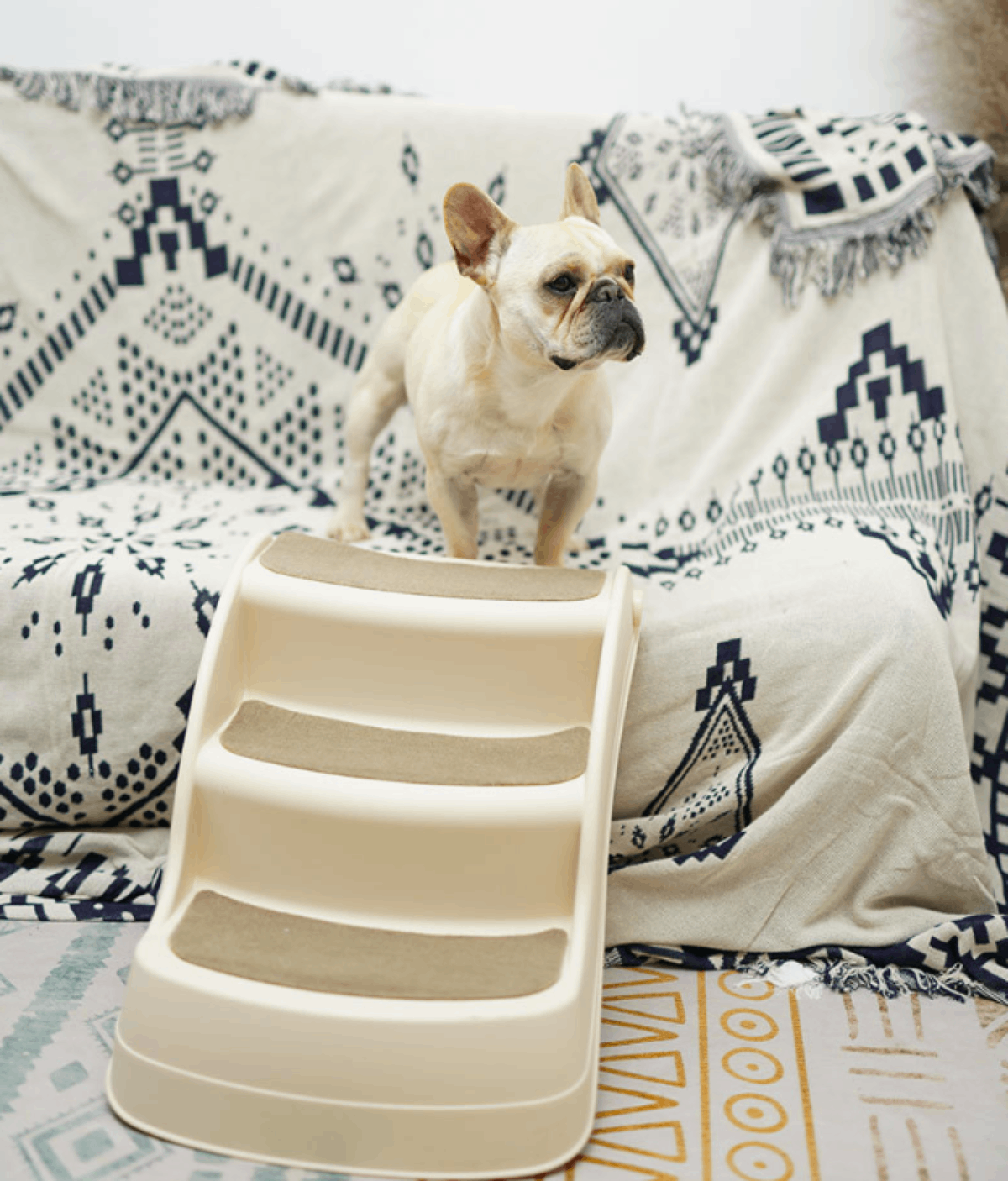 Escalera Plegable Antideslizante Perro Gato 38cm alto - Imagen 5