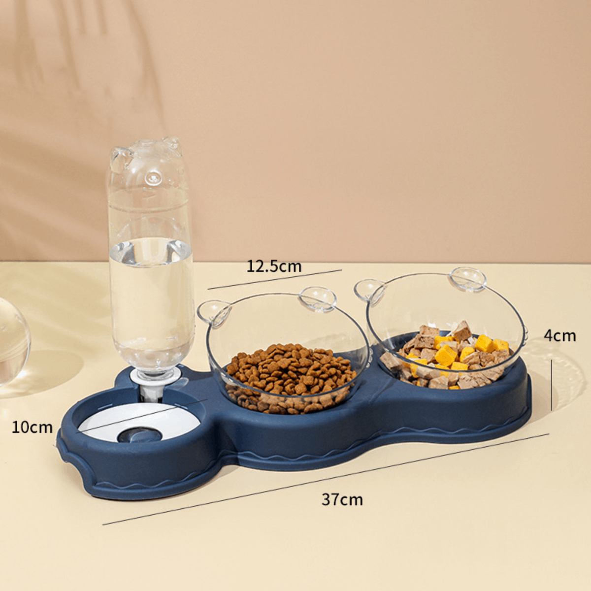 Comedero Elevado Con Bebedero Automático Para Mascota - Imagen 4