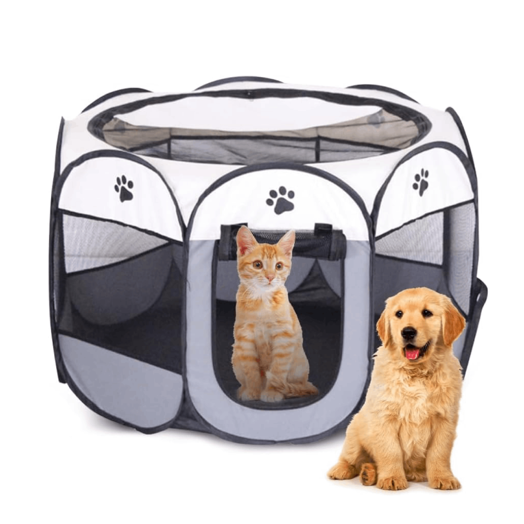 Corral Plegable Para Mascota Talle L