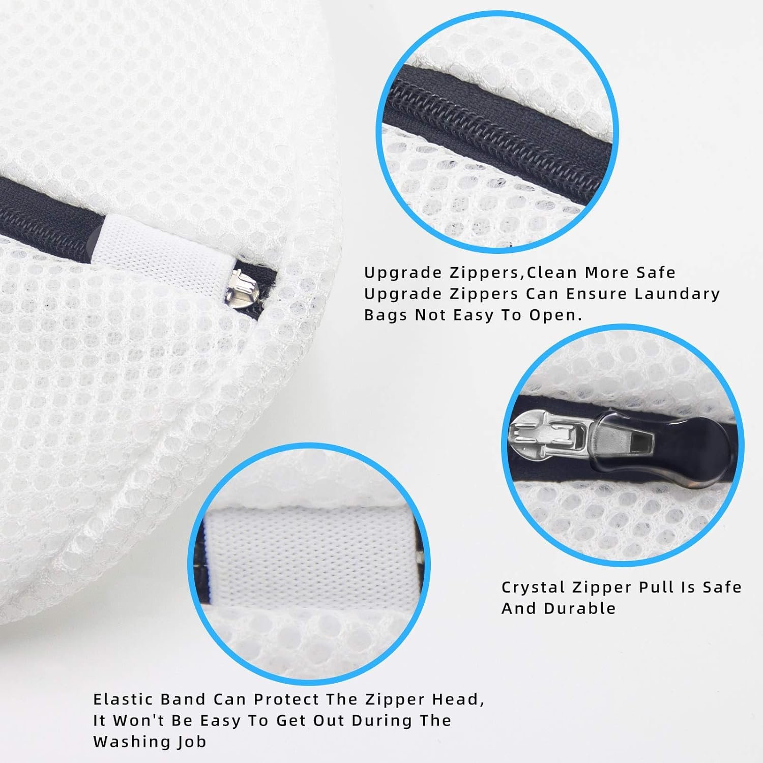 Bolsa Malla para Lavar Zapatos y Ropa Delicada – Protección Lavadora - Imagen 3