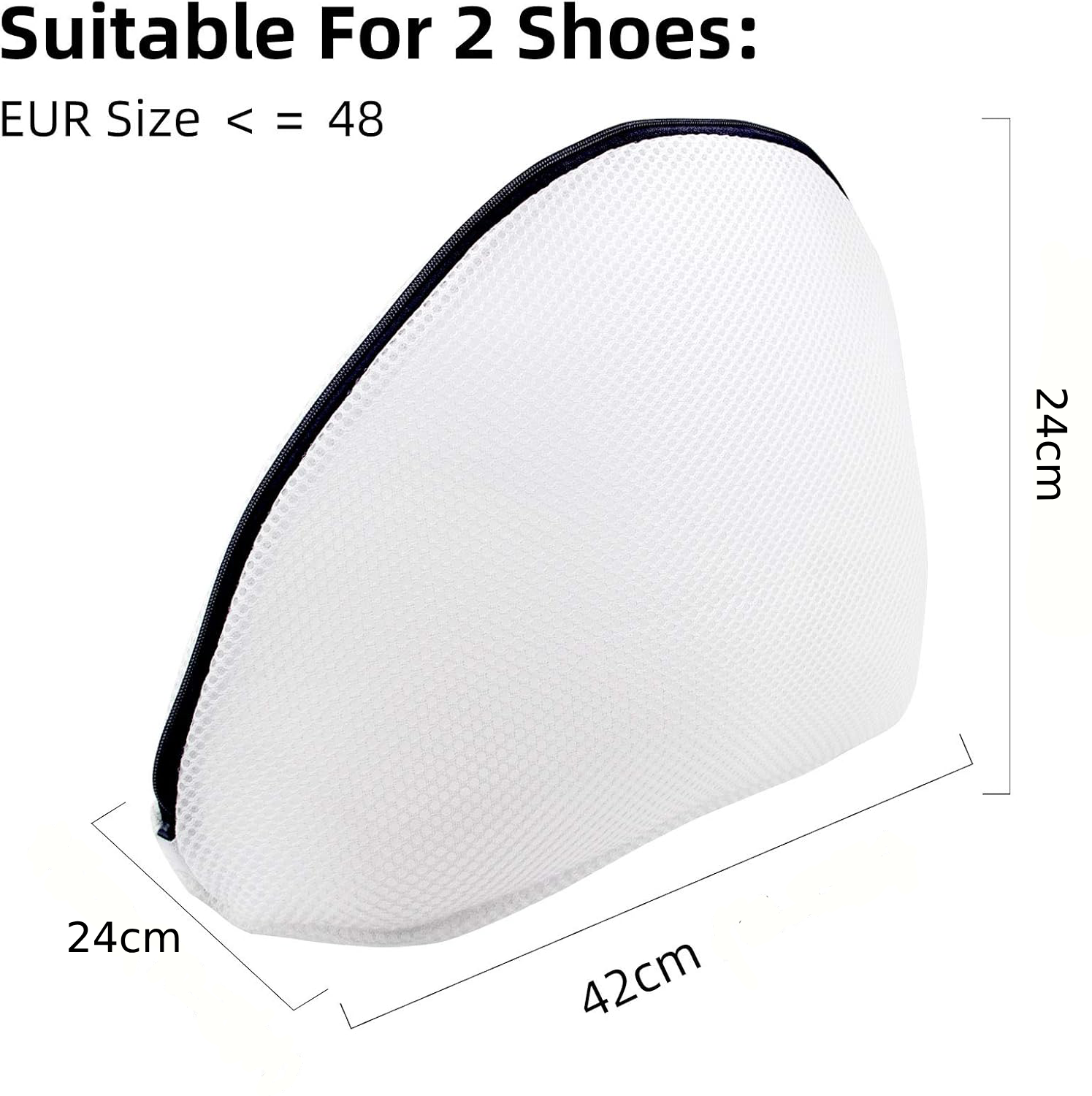 Bolsa Malla para Lavar Zapatos y Ropa Delicada – Protección Lavadora - Imagen 2