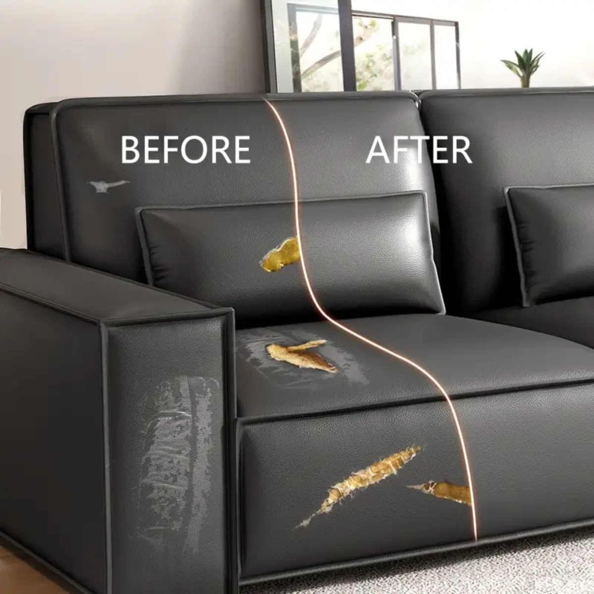Parche Autoadhesivo para Reparar Cuero – Impermeable y Resistente - Imagen 4