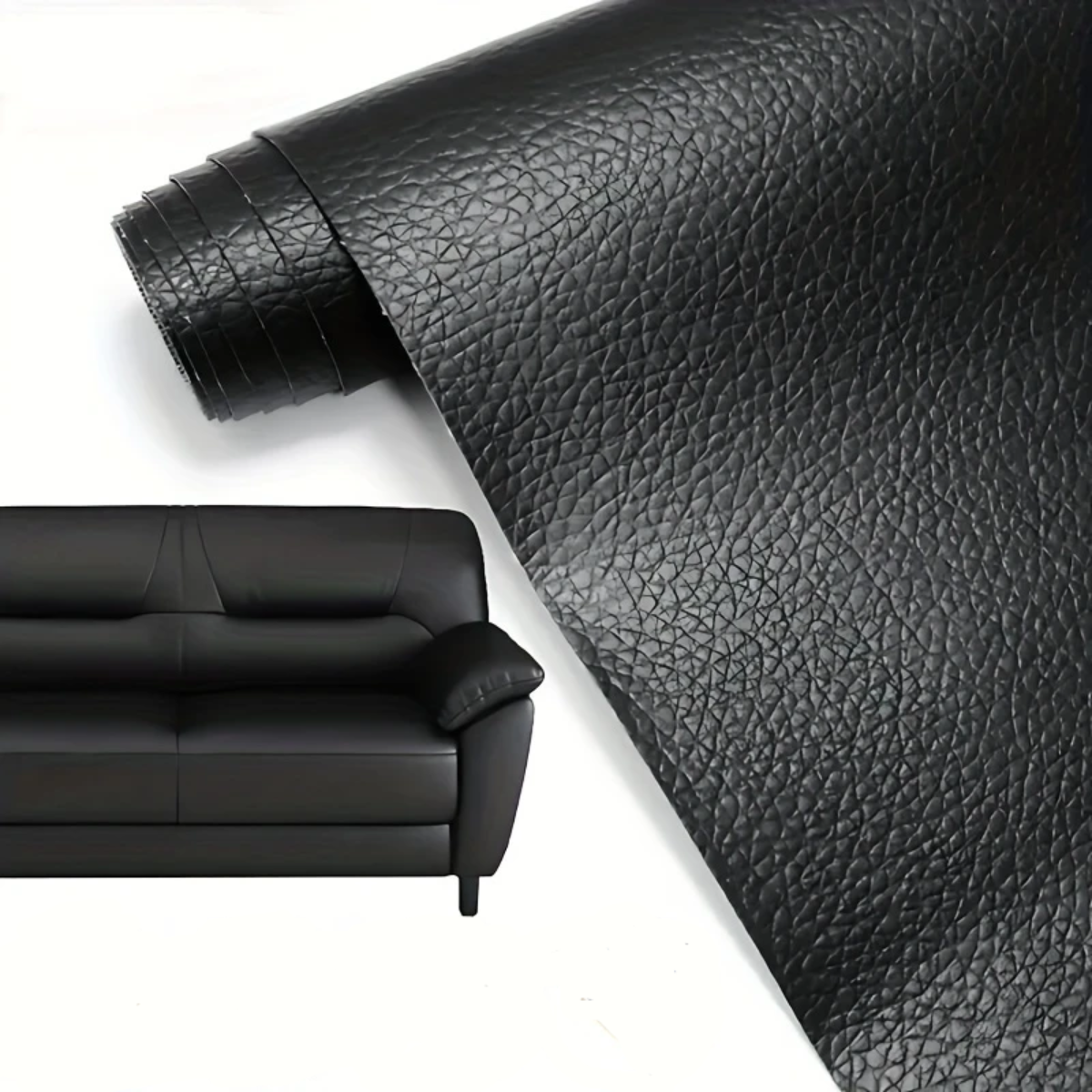 Parche Autoadhesivo para Reparar Cuero – Impermeable y Resistente