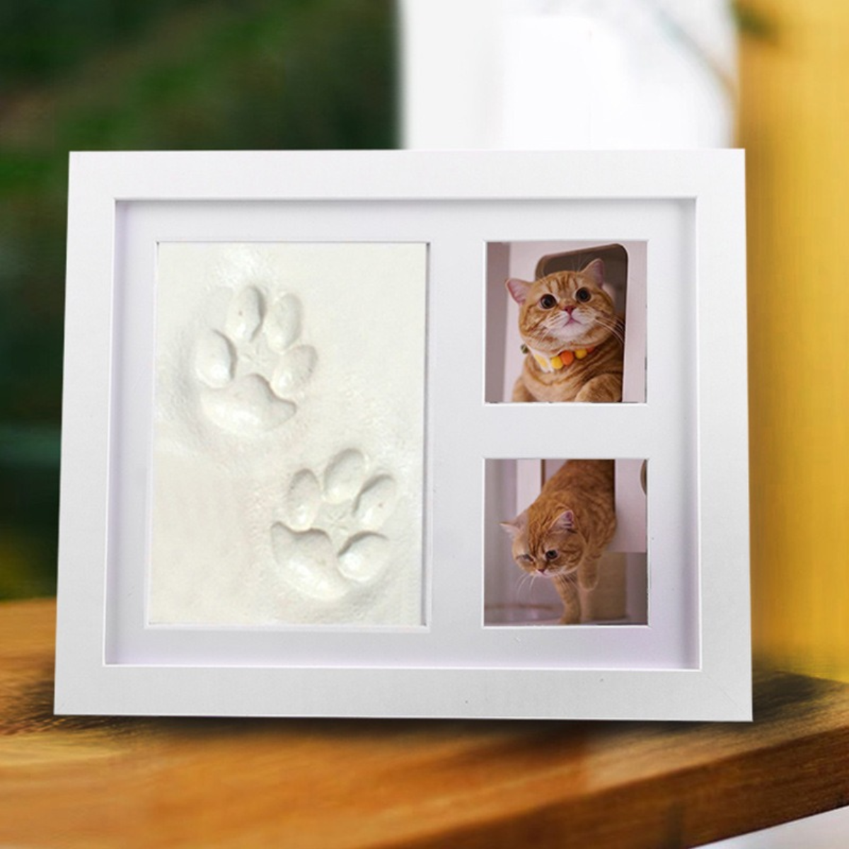 Portarretrato con Huellas para Niños o Mascotas – Recuerdo Perfecto para Siempre - Imagen 3