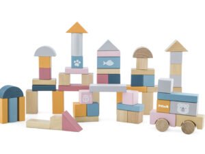 Bloques De Madera PolarB 60 Piezas Niños