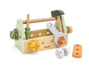 Set Herramientas Madera Niños PolarB 16 Piezas