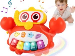 Cangrejo Didáctico Musical Para Bebé Con Piano