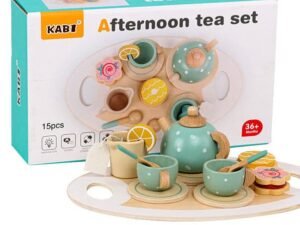 Juego De Te Madera Infantil Colores Pasteles