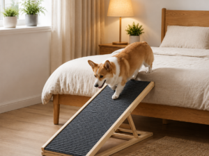 Rampa Ajustable para Perros Plegable y Antideslizante 40cm Altura