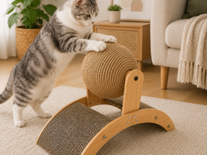 Bola Rascador para Gatos con Cartón Corrugado 51 cm